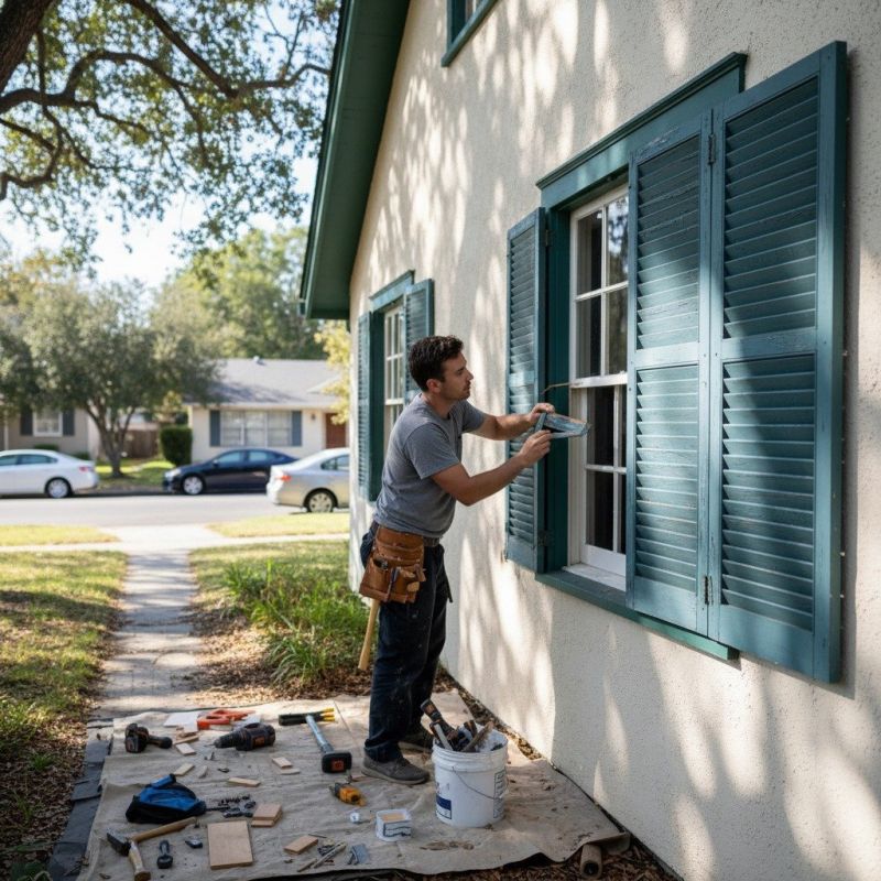 Exterior Shutter Repair