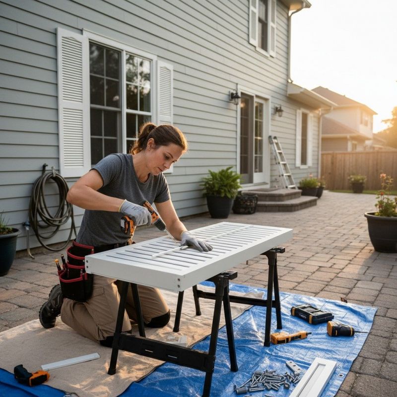 Exterior Shutter Repair