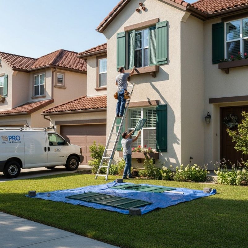 Exterior Shutter Repair